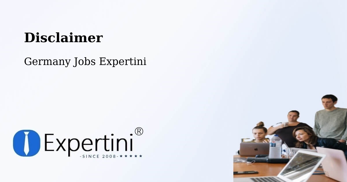 Disclaimer – Windeby - Germany Jobs Expertini