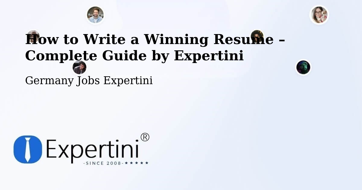 Resume Writing Guide for Job Seekers – Windeby - Windeby, Germany Jobs Expertini
